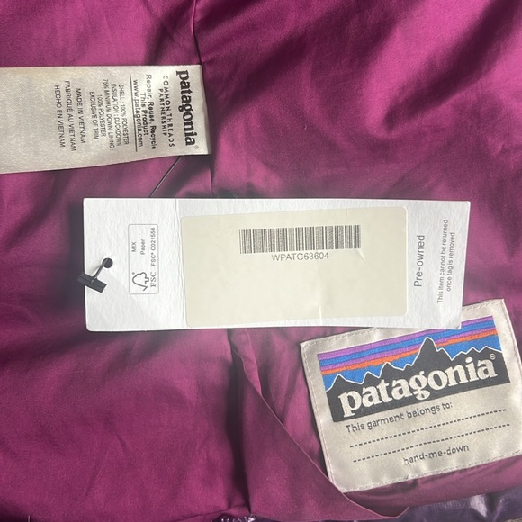 PATAGONIA KID’S DOWN JACKET WITH HOOD - Picture 8 of 9